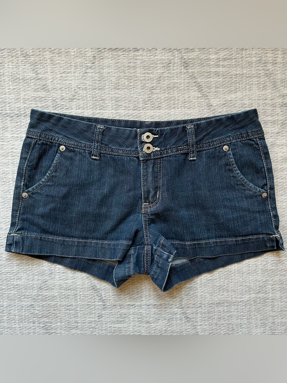 Guess Dark Blue Denim Shorts